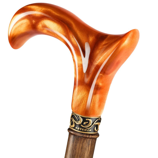 Custom Epoxy Handle With Wooden Walking Stick - Make Your Own Cane