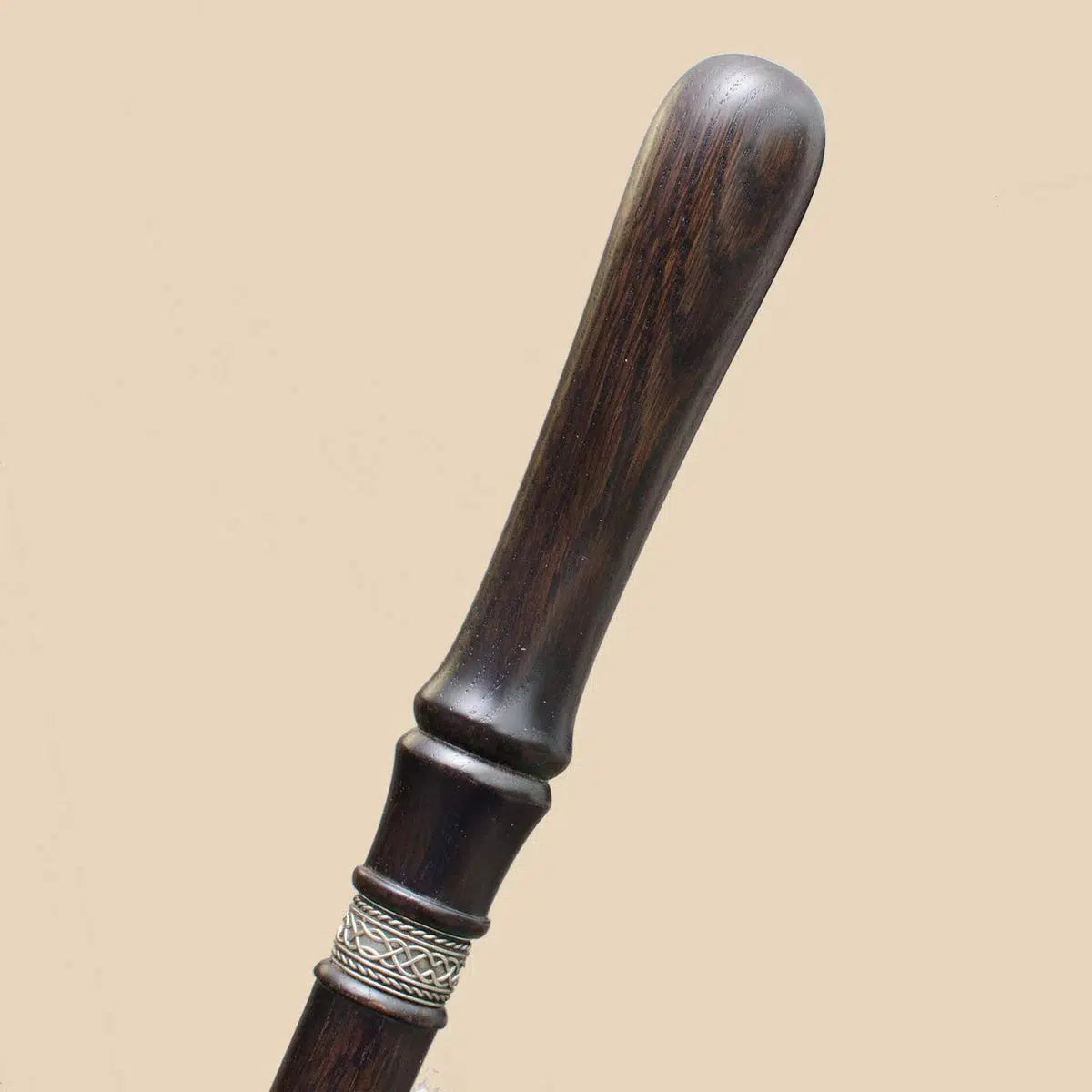 Solid Oak Irish Shillelagh Walking Stick - Custom Colours and Length
